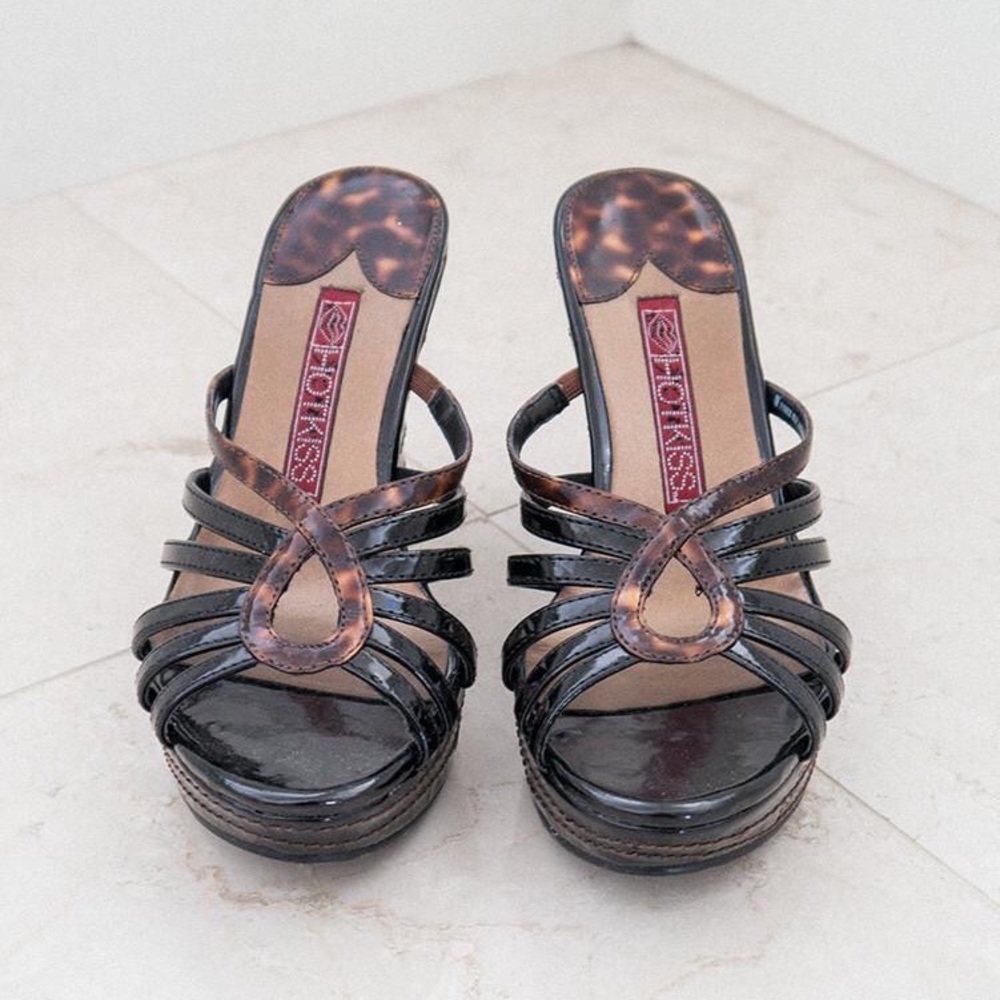 90s VINTAGE HOT KISS Platform Shoes - 6.5